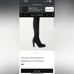 Stuart Weitzman Suede Boots